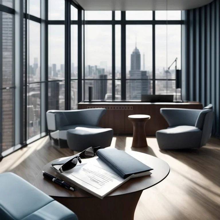 Attorney reviewing corporate contract document